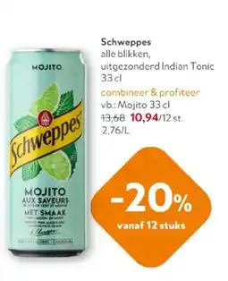 OKay Schweppes mojito aanbieding