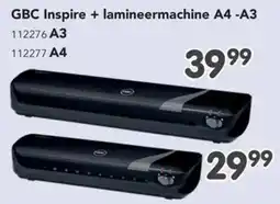 Happyland Gbc inspire + lamineermachine a4 -a3 aanbieding