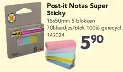 Happyland Post-it Notes Super Sticky aanbieding