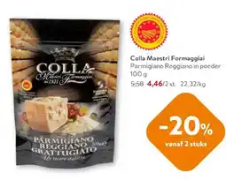 OKay Colla Maestri Formaggiai Parmigiano Reggiano in poeder aanbieding