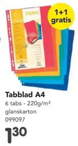Happyland Tabblad A4 aanbieding