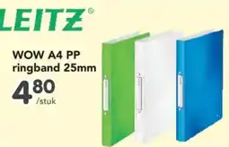 Happyland Leitz wow a4 pp ringband aanbieding