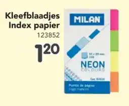 Happyland Kleefblaadjes Index papier aanbieding