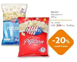 OKay Jimmy's alle popcorn aanbieding