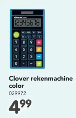 Happyland Clover rekenmachine color aanbieding