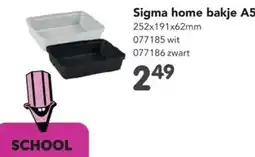 Happyland Sigma home bakje A5 aanbieding