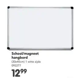 Happyland School/magneet hangbord aanbieding