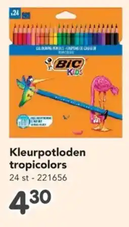 Happyland Kleurpotloden tropicolors aanbieding