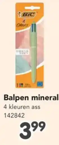 Happyland Balpen mineral aanbieding