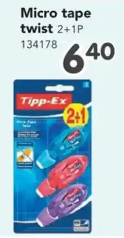 Happyland Micro tape twist aanbieding