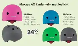 Happyland Maxxus ax kinderhelm met ledlicht aanbieding