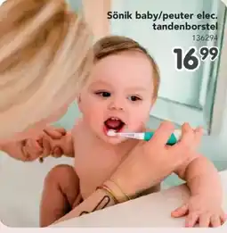Happyland Sönik baby/peuter elec. tandenborstel aanbieding