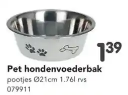 Happyland Pet hondenvoederbak aanbieding