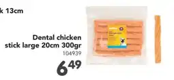 Happyland Dental chicken stick large aanbieding