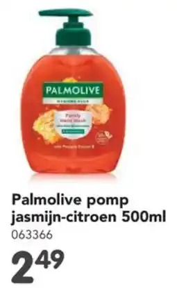 Happyland Palmolive pomp jasmijn-citroen aanbieding