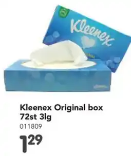 Happyland Kleenex original box aanbieding