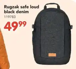 Happyland Rugzak safe loud black denim aanbieding