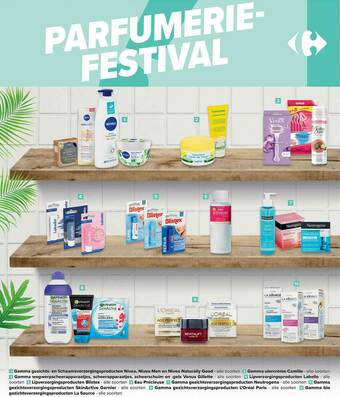 Carrefour Parfumerie Festival aanbieding
