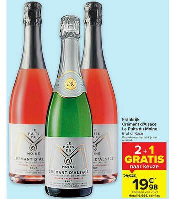 Crémant D Alsace Le Puits Du Moine
