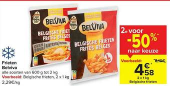 Carrefour Frieten Belviva aanbieding