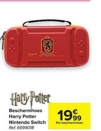 Carrefour Beschermhoes Harry Potter Nintendo Switch aanbieding