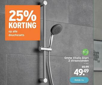 GAMMA Grohe Vitalio Start 2 Straalstanden aanbieding