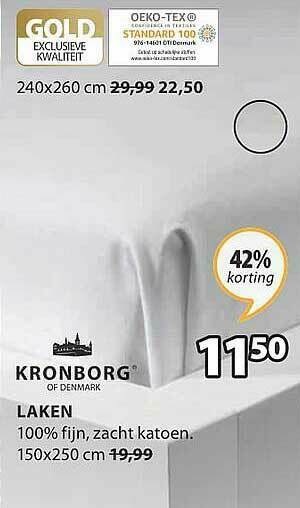 Jysk Laken aanbieding