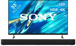 Coolblue Sony Bravia 3 II Led 55 (2026) + Sony HT-S2000 Zwart aanbieding