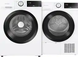 Coolblue Wisberg WBWM1A4W9NB HygienicSteam + Wisberg WBDR1BW9NB SwiftDry aanbieding