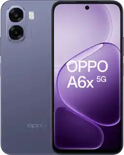 Coolblue OPPO A6x 128 Go Mauve 5G aanbieding