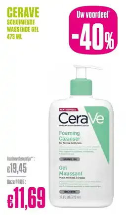 Medi Market CeraVe schuimende wassende gel aanbieding