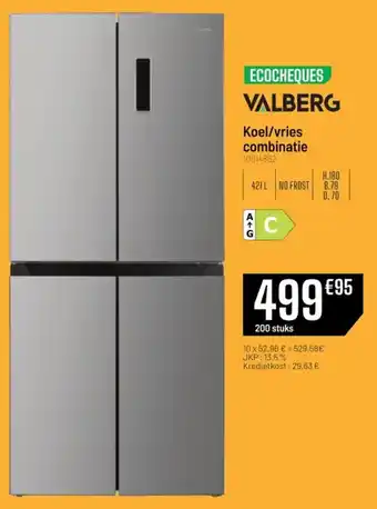 Koel/vries combinatie valberg