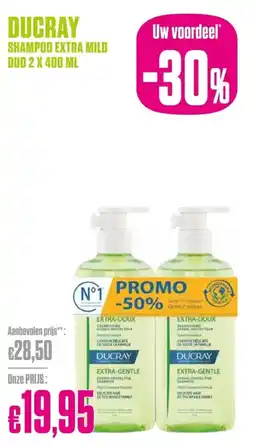 Medi Market Ducray shampoo extra mild aanbieding