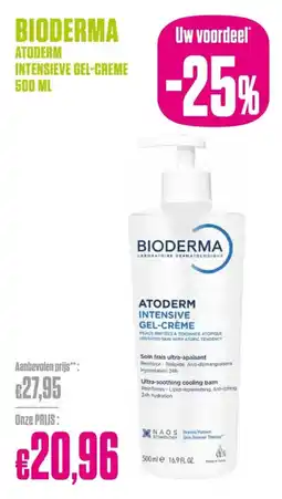 Medi Market bioderma atoderm intensieve gel-crème aanbieding