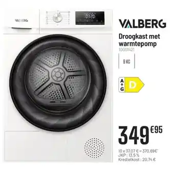 Electro Depot Droogkast met warmtepomp aanbieding