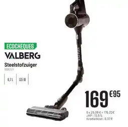 Electro Depot Valberg steelstofzuiger aanbieding