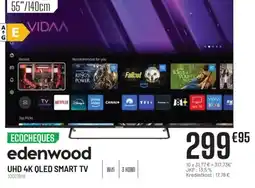 Electro Depot edenwood uhd 4k qled smart tv aanbieding