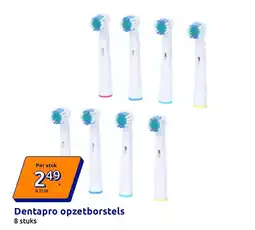 Action Dentapro opzetborstels aanbieding