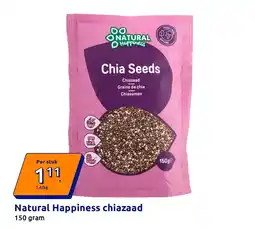 Action Natural Happiness chiazaad aanbieding