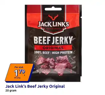 Action jack link's beef jerky original aanbieding