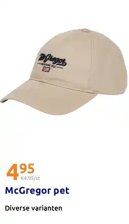 Action McGregor pet aanbieding
