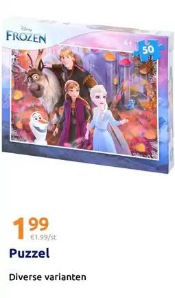 Action Puzzel aanbieding