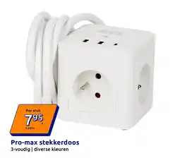 Action Pro-max stekkerdoos aanbieding