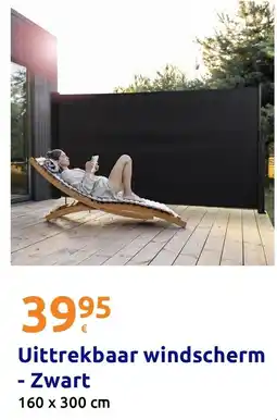 Action Uittrekbaar windscherm aanbieding