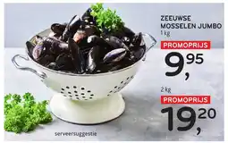 Alvo Zeeuwse mosselen jumbo aanbieding