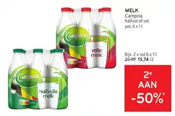 Alvo melk campina aanbieding