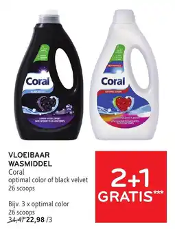 Alvo Vloeibaar wasmiddel coral aanbieding