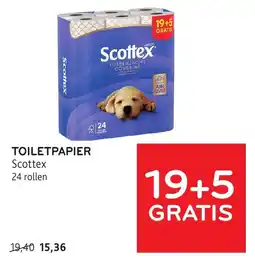 Alvo Toiletpapier Scottex aanbieding