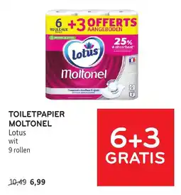 Alvo Toiletpapier moltonel lotus aanbieding