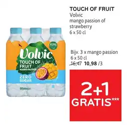 Alvo Touch of fruit volvic aanbieding